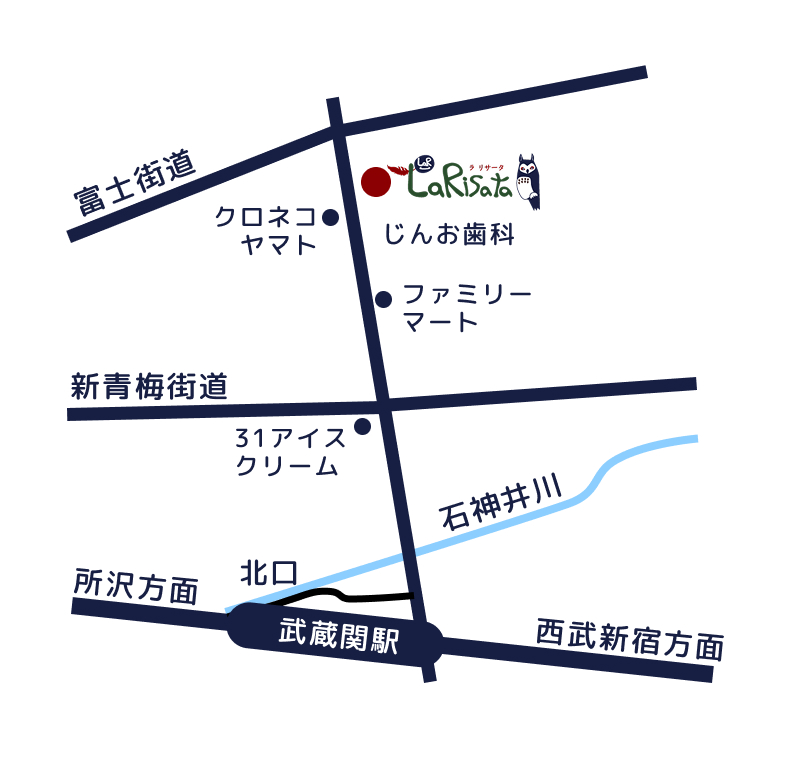 アクセスマップ